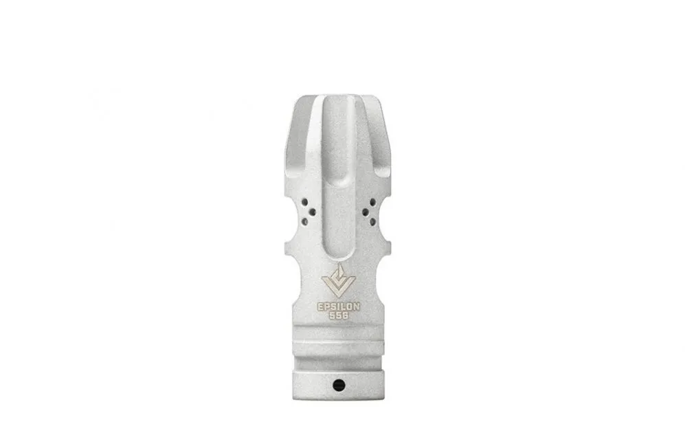Vg6 Precision Epsilon 556 Compensator - 1/2x28 - Bead Blasted - Gen 2 - Muzzle Device for AR-15 - view 3