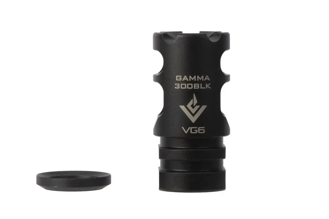 Vg6 Precision Gamma 300blk High Performance Muzzle Brake - 5/8x24 - Muzzle Device for AR-15 - view 1