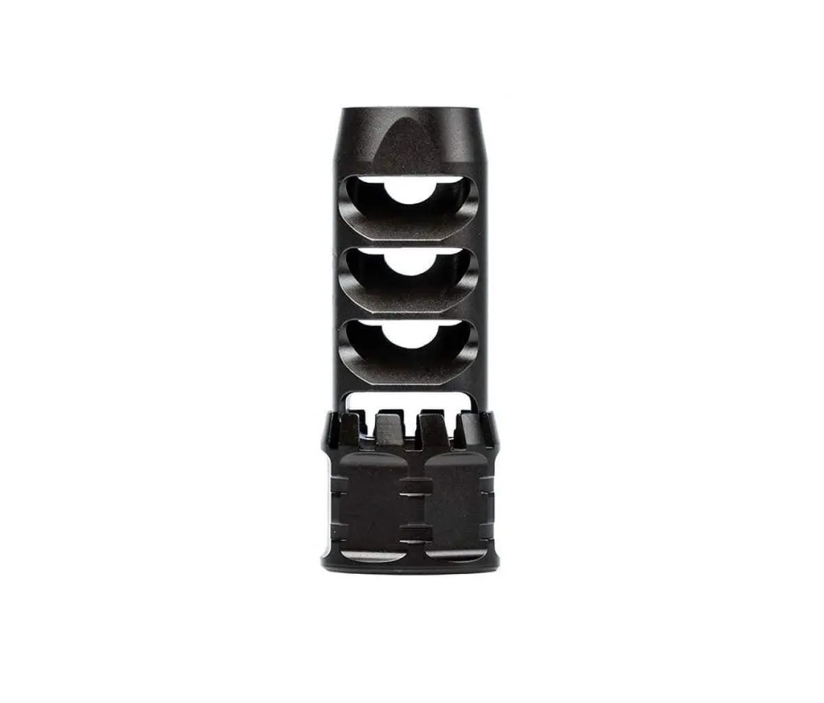 Vg6 Precision Lambda Prs30 Brake - Black - .30 Caliber - Muzzle Device for AR-15 - view 3