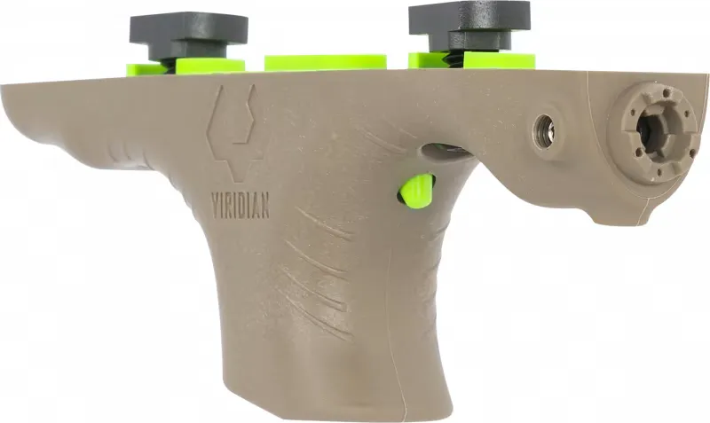 Viridian 912-0037 HS1 AR Handstop w/LASER Green M-LOK FDE - Foregrip for AR-15 - view 2