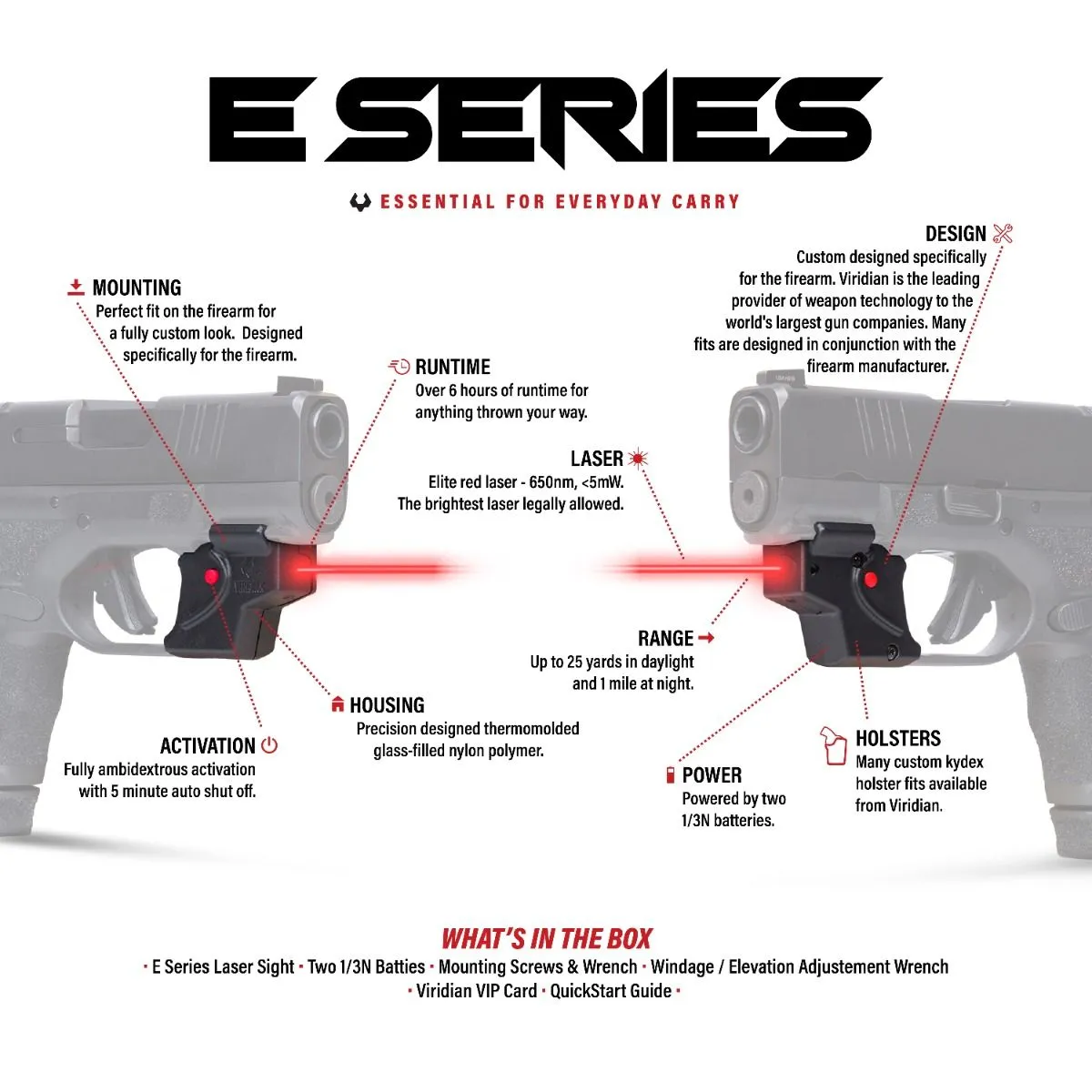 Viridian E-Series Laser Sight - 912-0006 - Laser - view 5