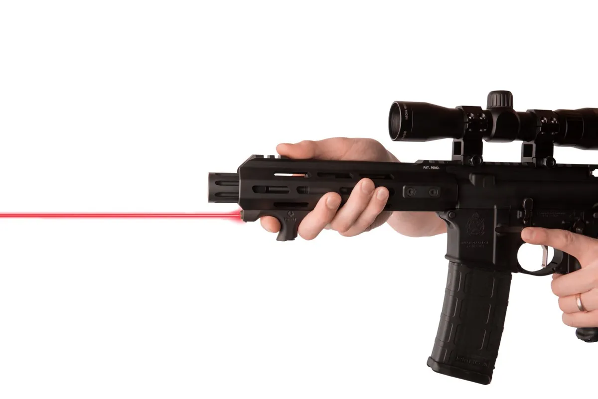 Viridian HS1 M-LOK Mounted Laser, Red - 912-0036 - Foregrip for AR-15 - view 4