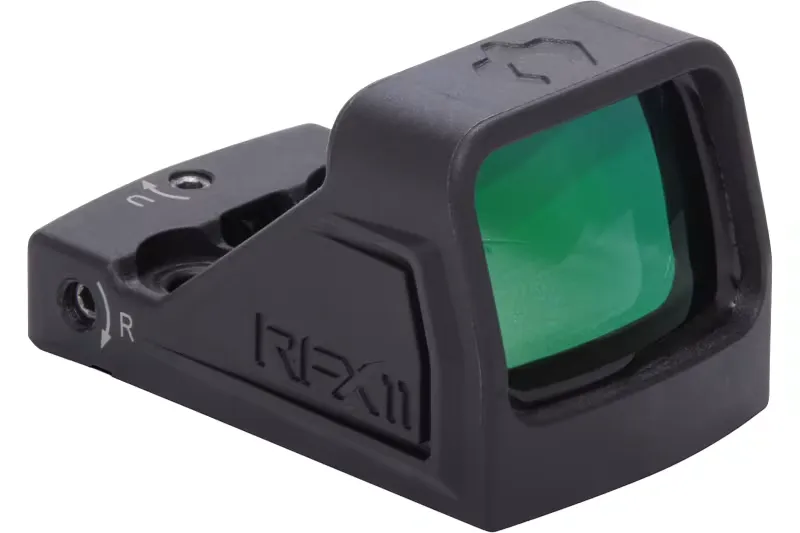 Viridian RFX11 9850042 1x16mm Green Dot Reflex Sight, 3 MOA Reticle, Shield RMSc, Unlimited Eye Relief. - Optic - view 2