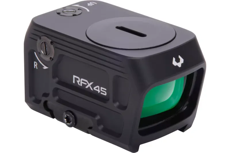 Viridian RFX45 Green-Dot Reflex Sight 1x24mmx15.50mm - 5 MOA Dot Reliable Green-Dot Sight for Quick Targeting - 981-0058 - Optic - view 1