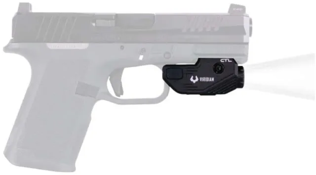 Viridian Weapon Technologies CTL Custom 580 Lumens LED Tactical Light w/ INSTANT-ON & SafeCharge Power Bank Black Ruger RXM Lithium Ion - Light - view 1