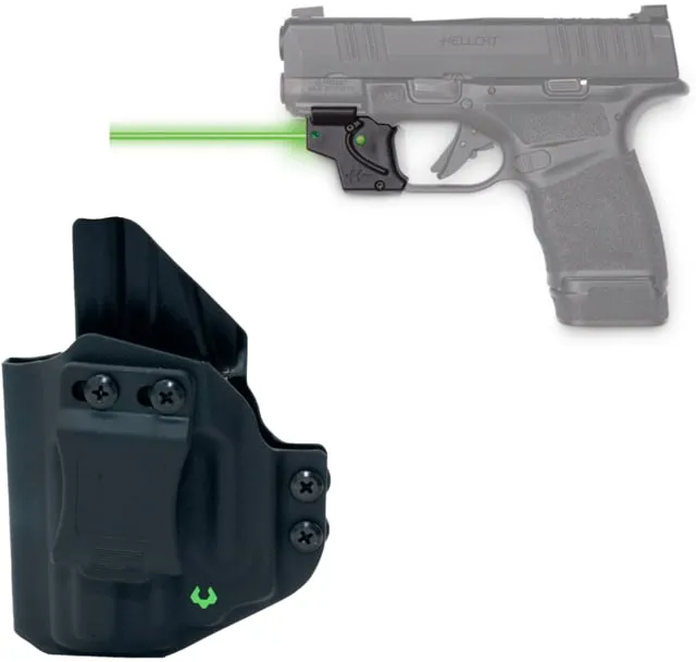 Viridian Weapon Technologies E-Series, Green Laser, Fits Ruger LCP Max, Black - Laser, vista 1