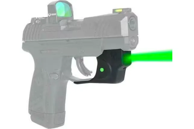 Viridian Weapon Technologies E-Series, Green Laser, Fits Ruger Max 9, Black - Laser - view 1