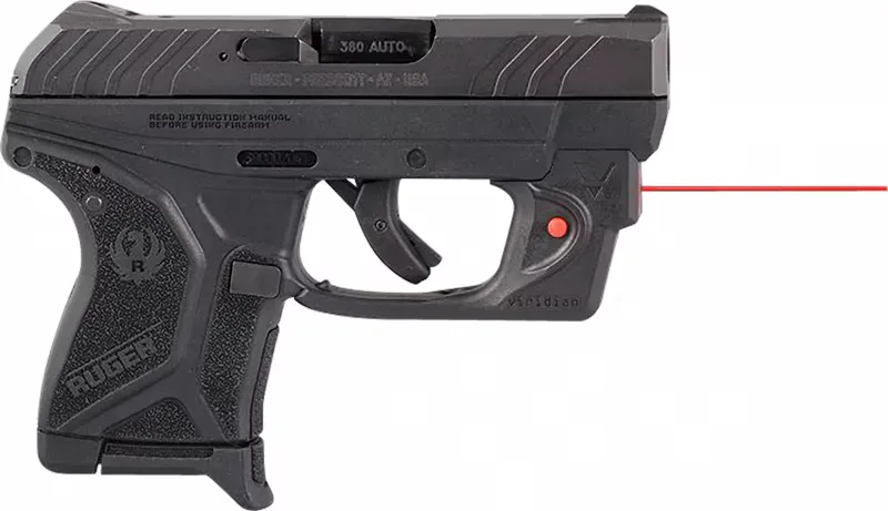 Viridian Weapon Technologies E-Series, Red Laser, Fits Ruger LCP II, Black - Laser - view 1
