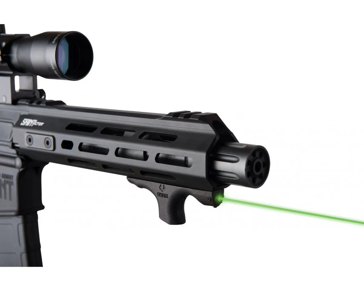 Viridian Weapon Technologies HS1 Hand Stop w/ IR Laser, M-LOK Mounting Retail Box, Flat Dark Earth - Foregrip for AR-15 - view 1