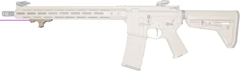Viridian Weapon Technologies HS1, Laser Handstop, Infrared Laser, Picatinny Mount, Flat Dark Earth - Foregrip for AR-15, vista 1