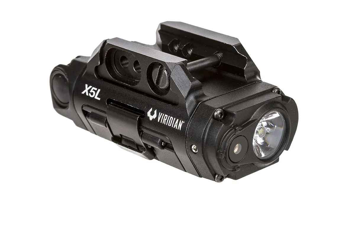 Viridian X5L Gen 3 Green Laser and Tactical Light - Black - Light, vista 3