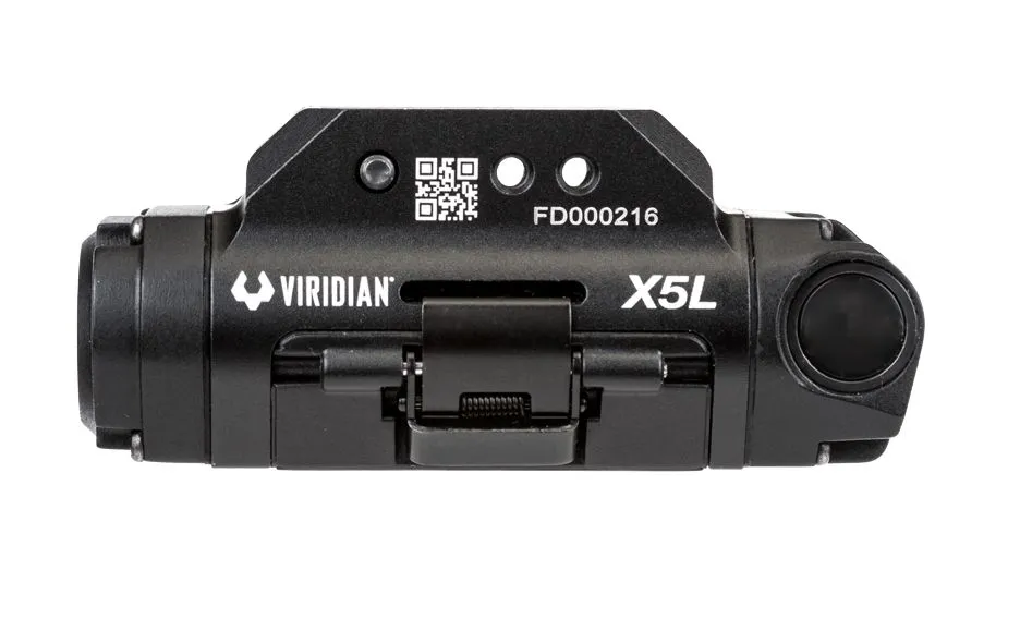 Viridian X5L Gen 3 Green Laser and Tactical Light - Black - Light, vista 4