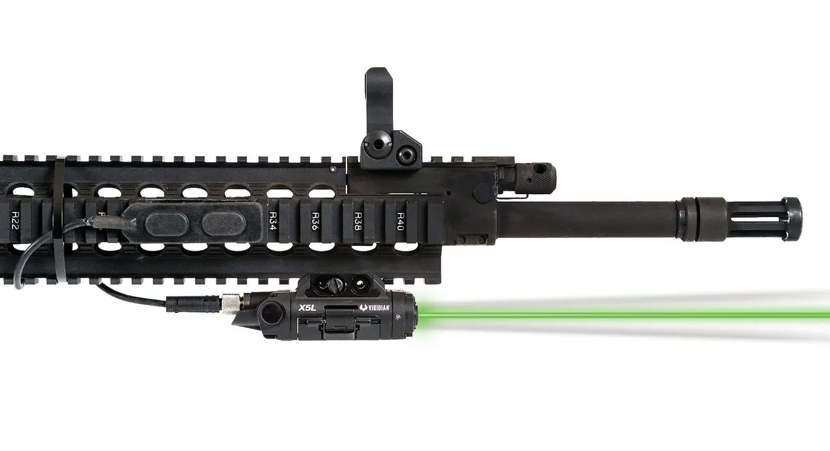 Viridian X5L-RS Gen 3 Tactical Light and Green Laser Sight for Rifles/Shotguns - Light - view 2