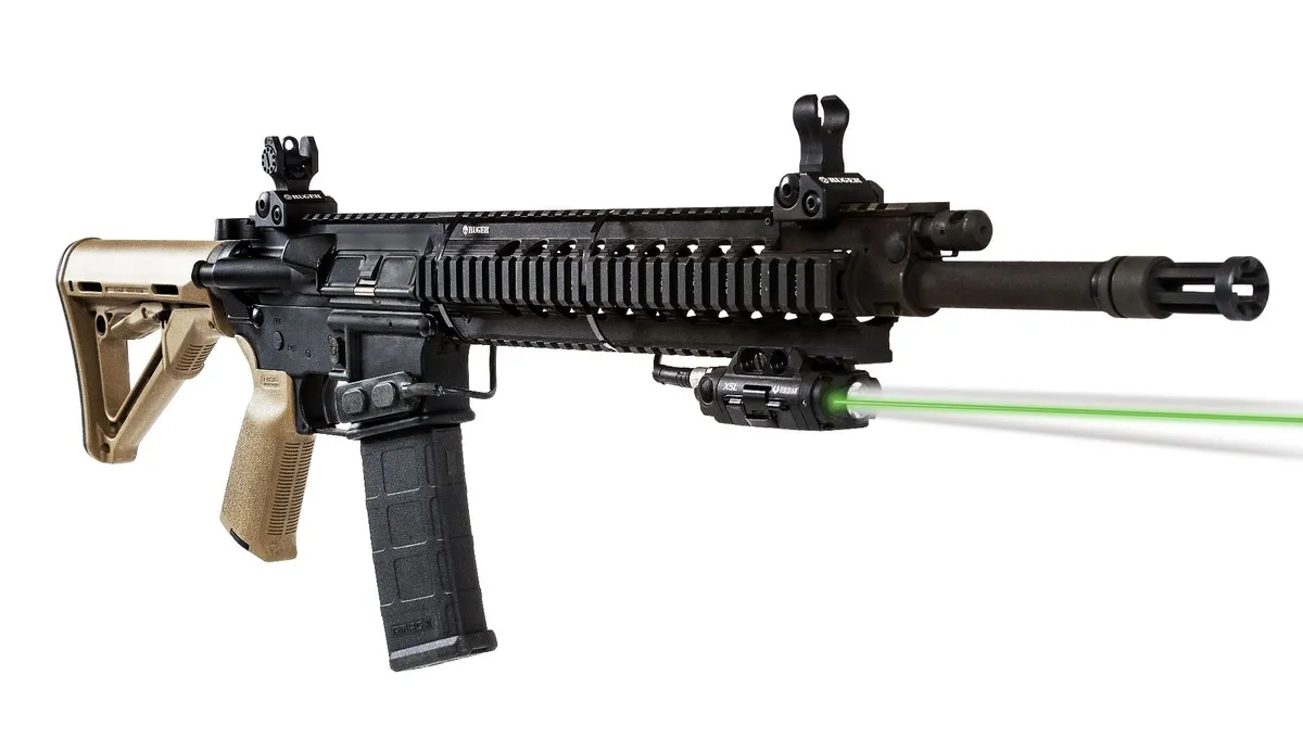 Viridian X5L-RS Gen 3 Tactical Light and Green Laser Sight for Rifles/Shotguns - Light - view 3