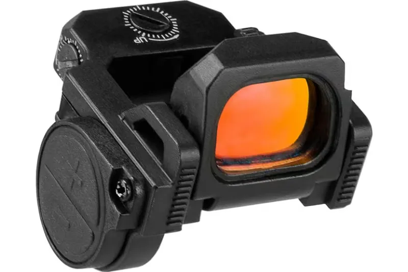 NcStar VISM FlipDot Pro Red-Dot Reflex Sight 22mmx16mm - 3 MOA Dot High-Quality Red-Dot Sight with Flip-Up Lens - VDFLIPPRO - Optic - view 2