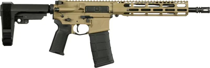 VKTR Industries VK-1 V31100916629 Rifle 5.56 NATO 11.5" 30+1 Semi-Auto Low-Profile Piston FDE Ambidextrous Controls - Complete Rifle, vista 1