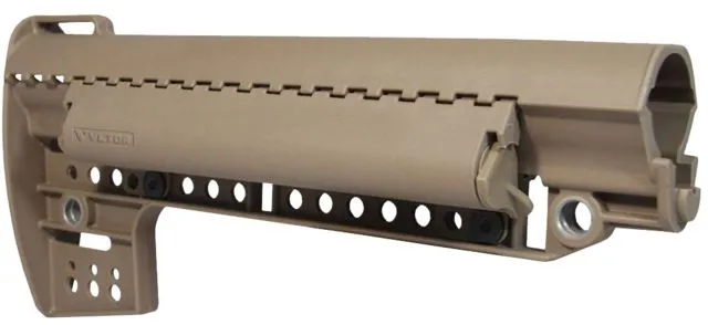 Vltor ARM Rifle Stock Assembly A1 Length Flat Dark Earth - Stock & Brace for AR-15 - view 1