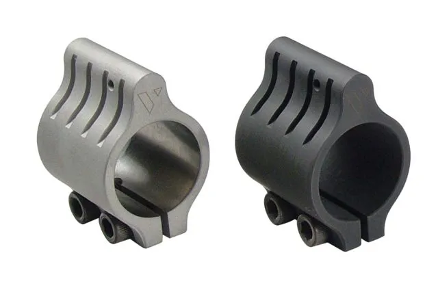 Vltor Gas Block Silver Clamp Style .750in Silver - Gas Block for AR-15 - view 1