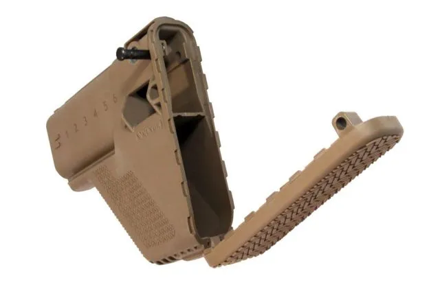 Vltor VSS-11 Scar Stock Patriot Brown - Stock & Brace for AR-15, vista 1