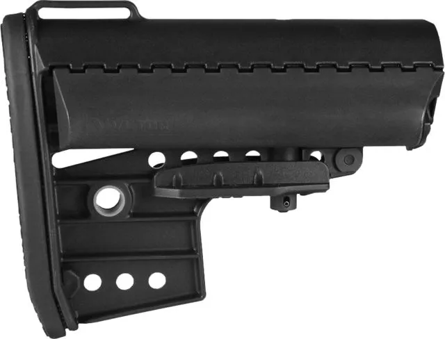 Vltor Weapon Systems Ar-15 Imod Stock Collapsible Mil-Spec Blk - Stock & Brace for AR-15 - view 2