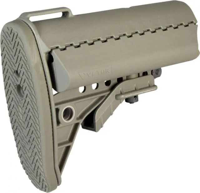 Vltor Weapon Systems Ar-15 Imod Stock Collapsible Mil-Spec Blk - Stock & Brace for AR-15 - view 3