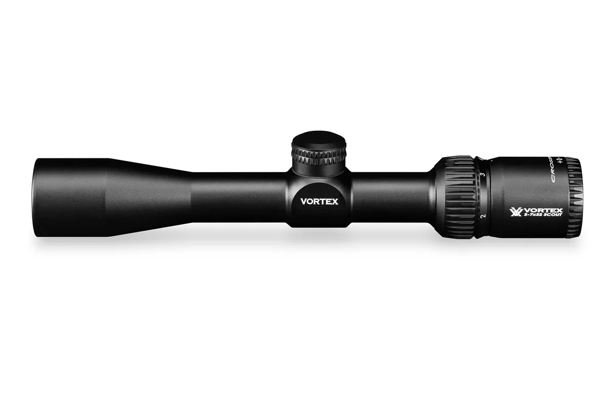 Vortex Optics Vortex Crossfire II 2-7x32mm Scout Rifle Scope V-Plex Reticle - Rifle Scope, vista 2