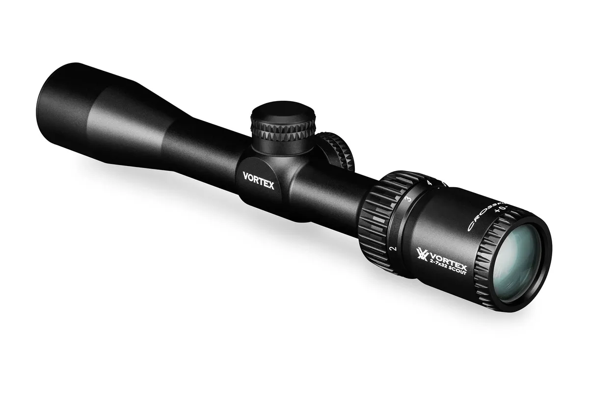 Vortex Optics Vortex Crossfire II 2-7x32mm Scout Rifle Scope V-Plex Reticle - Rifle Scope, vista 3