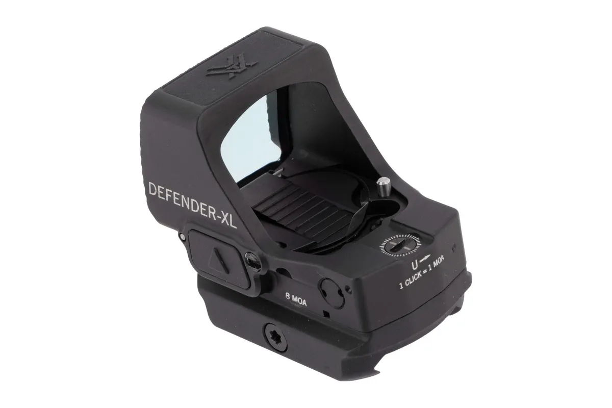 Vortex Optics Vortex Defender-XL Red Dot 8 MOA Red Dot Reticle - Optic, vista 3