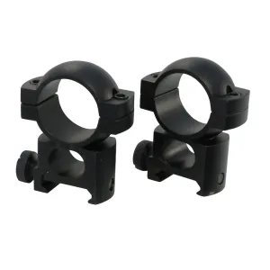 Vortex Optics Hunter Weaver 1" Scope Rings Matte Black High - Optic Mount - view 1