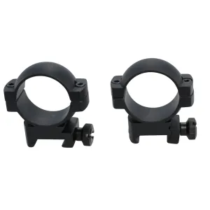 Vortex Optics Hunter Weaver 30mm Scope Rings Matte Black Medium - Optic Mount - view 1