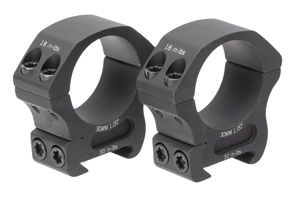 Vortex Optics Pro Picatinny 30mm Scope Rings Matte Black Medium - Optic Mount - view 3