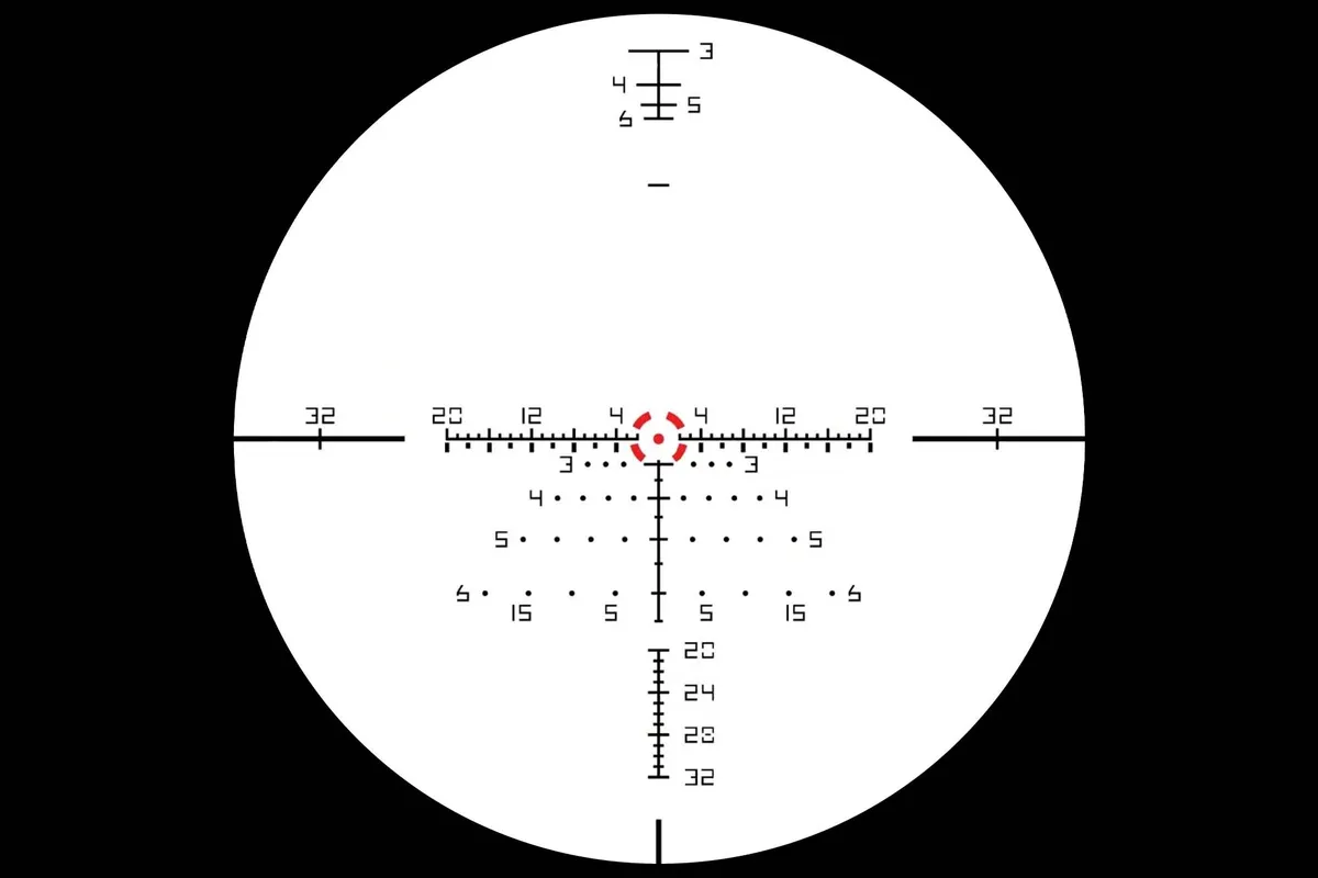 Vortex Optics Razor Gen III 1-10x24 Riflescope - EBR-9 BDC Reticle - Rifle Scope, vista 4