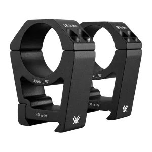 Vortex Optics Sport 30mm Scope Rings Matte Black Extra High - Optic Mount, vista 1