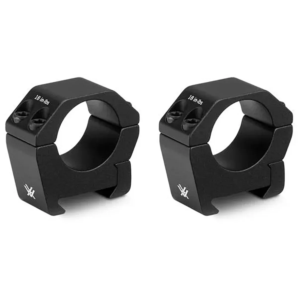 Vortex Optics Sport Riflescope Rings 30mm High 1.1" Elevation Black 2-Pc - Optic Mount, vista 1