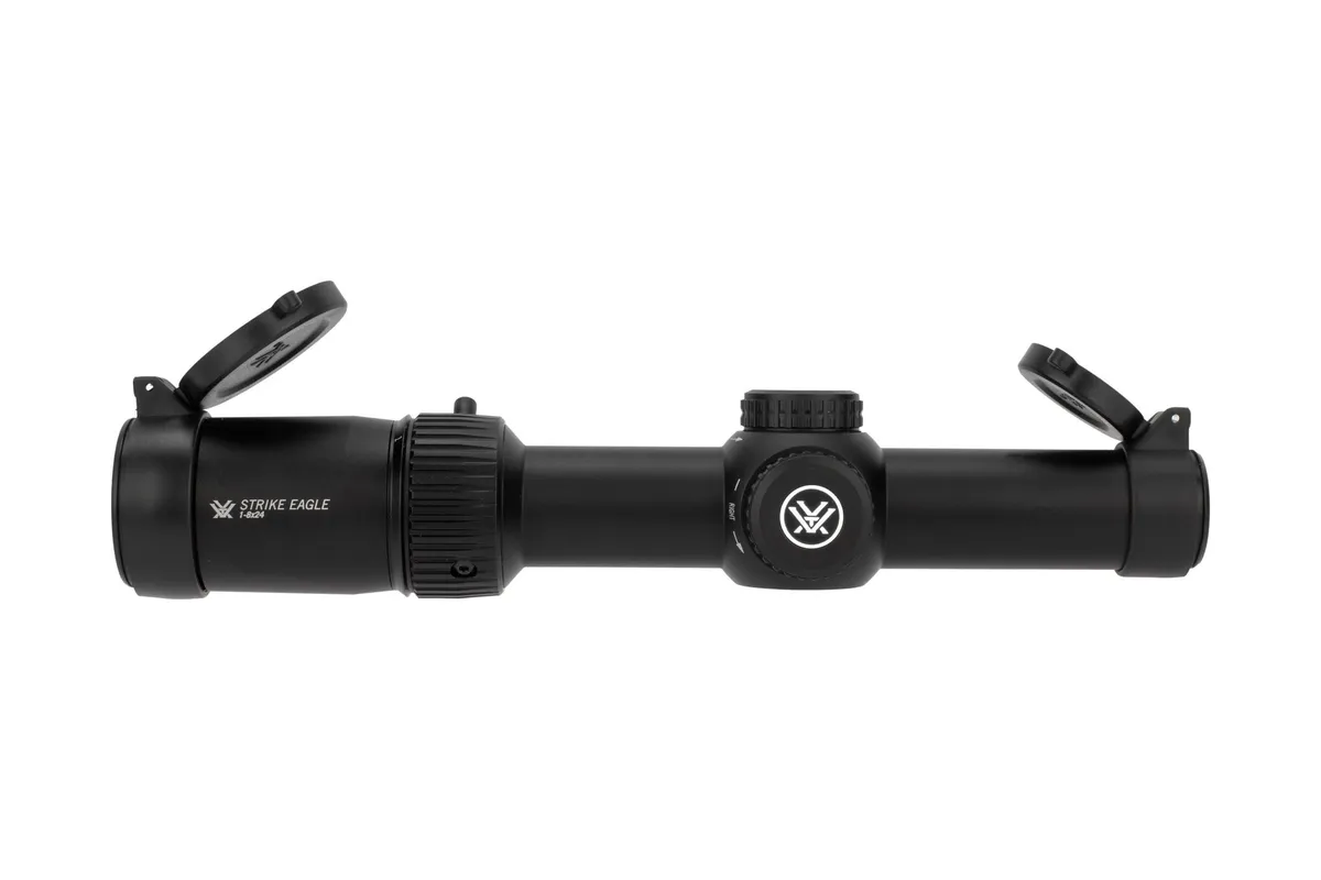 Vortex Optics Strike Eagle 1-8x24 Rifle Scope - AR-BDC3 Illuminated Reticle - Rifle Scope, vista 2