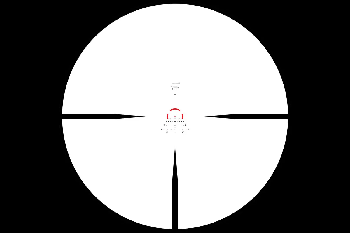 Vortex Optics Strike Eagle 1-8x24 Rifle Scope - AR-BDC3 Illuminated Reticle - Rifle Scope - view 4