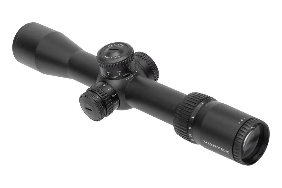 Vortex Optics Strike Eagle 3-18x44mm Ffp Illuminated Rifle Scope - Strike Eagle 3-18x44mm Ffp Illum. Ebr-7c Mrad Black - Rifle Scope - view 3