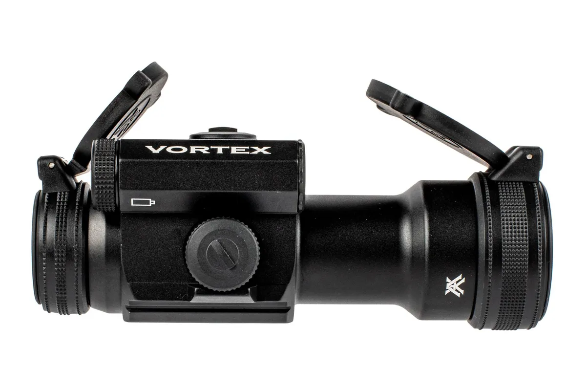 Vortex Optics StrikeFire II Bright Red Dot Sight - 4 MOA - Cantilever Mount - Optic, vista 2