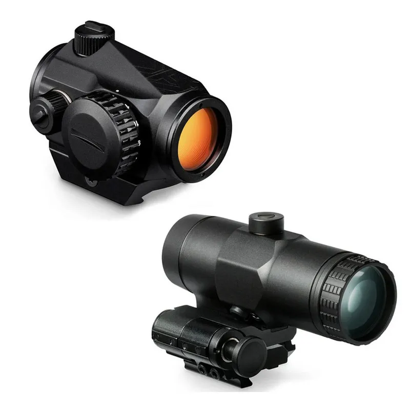 Vortex Optics VORTEX Crossfire 2 MOA Red Dot Sight and VMX-3T Magnifier (CF-RD2+VMX-3T) - Magnifier - view 1