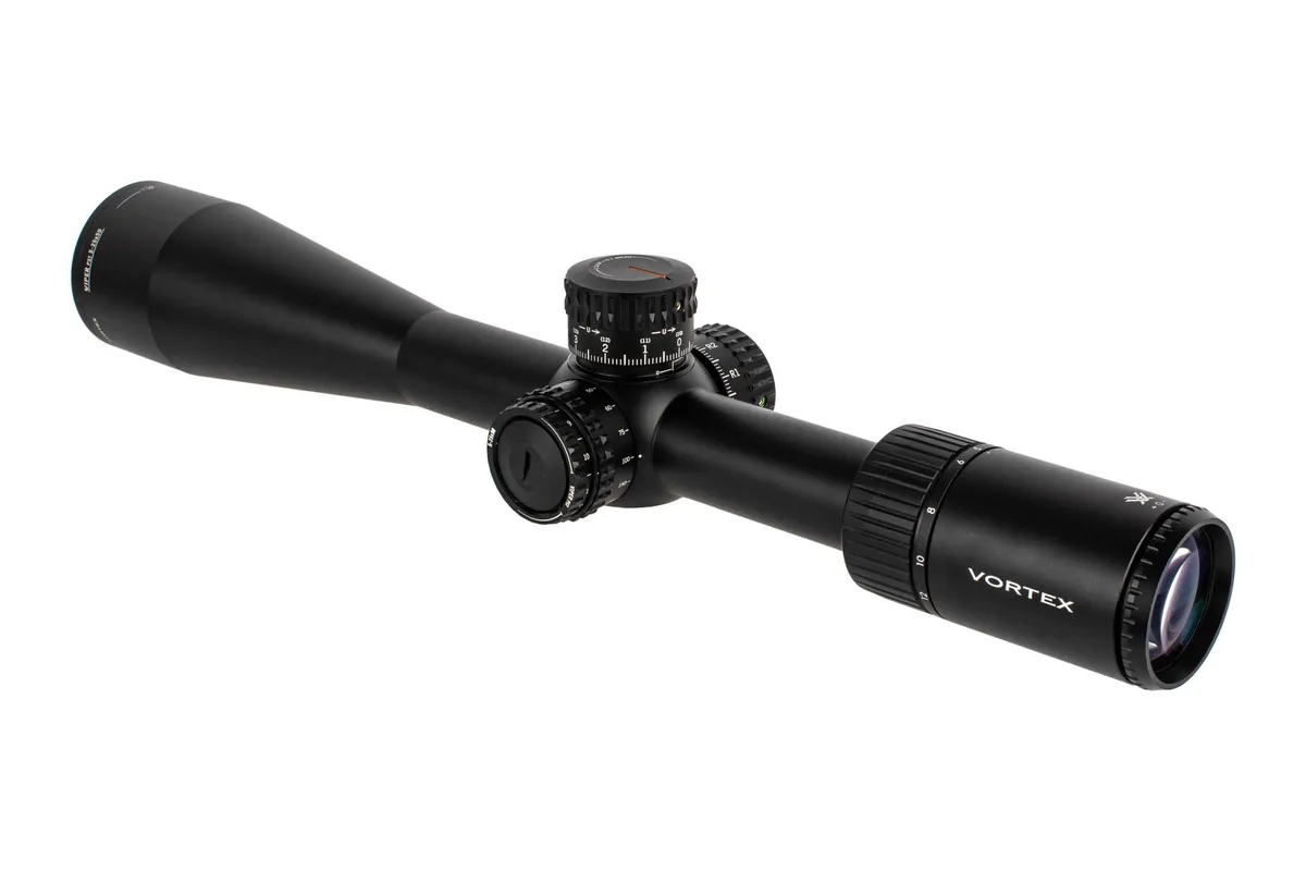 Vortex Optics Viper PST Gen 2 Rifle Scope 5-25x 50mm Illuminated EBR-7C MRAD Reticle Matte Black - Rifle Scope, vista 3