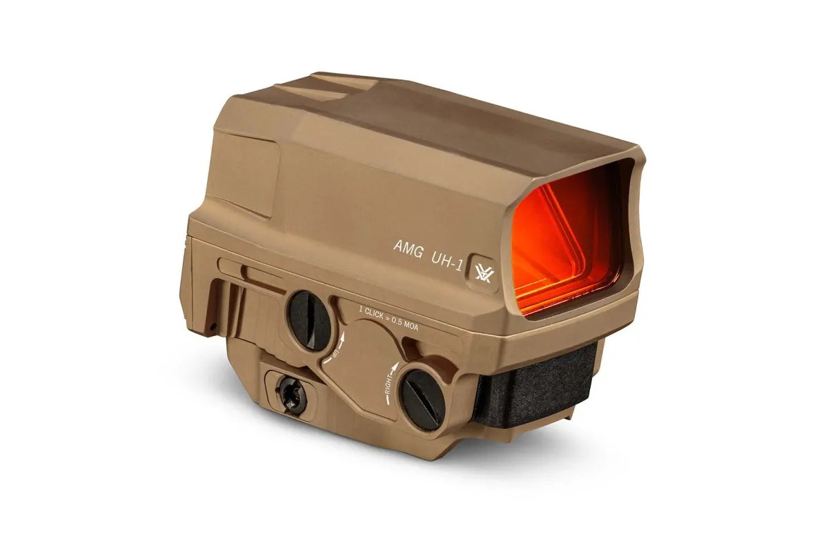 Vortex Optics Vortex RAZOR AMG UH-1 Gen 2 Holographic Sight - Tan - Optic - view 1
