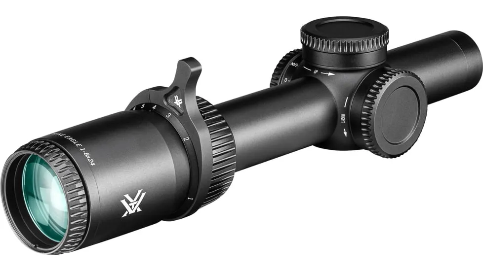 Vortex Optics Vortex Strike Eagle 1-8x24mm 30mm EBR-8 FFP Rifle Scope SE-1801, Black - Rifle Scope - view 1