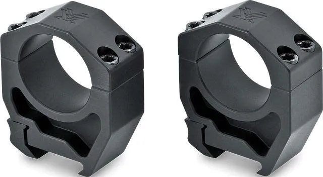Vortex Optics Vortex Precision Matched Rifle Scope Rings 30 mm Tube High Black 1.26in 2.5oz - Optic Mount, vista 1