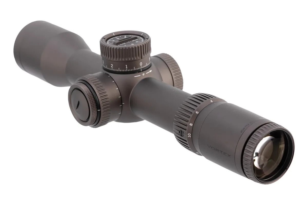 Vortex Optics Vortex Razor HD Gen III 4-24x44mm 34mm Tube Rifle Scope First Focal Plane EBR-7D MRAD Reticle Stealth Shadow - Rifle Scope - view 3