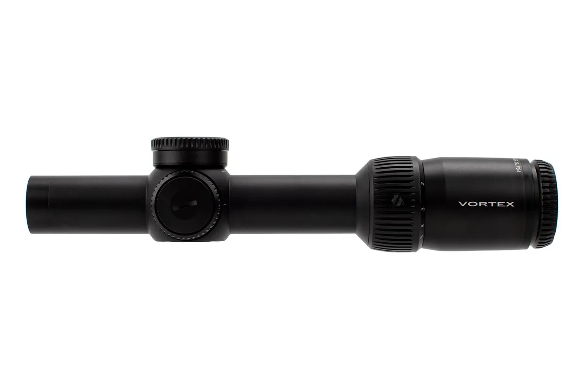 Vortex Optics Vortex Strike Eagle 1-8x24mm 30mm FFP Rifle Scope Black EBR-8 Reticle MOA 10.4in 23.9oz - Rifle Scope, vista 2