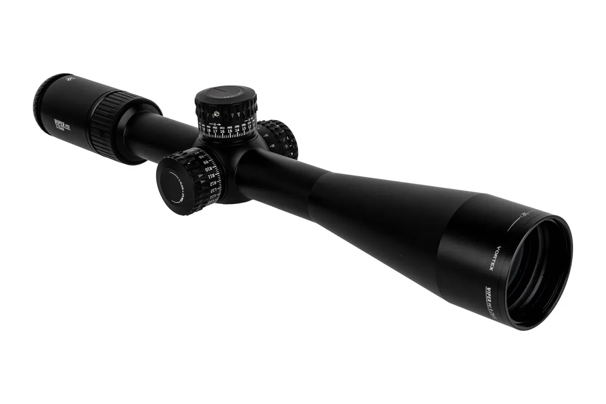 Vortex Optics Vortex Viper PST Gen II 5-25x50mm FFP EBR-7C MOA Reticle - Rifle Scope, vista 1