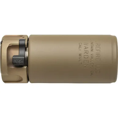 SureFire Warden Blast Diffuser, Flat Dark Earth - Muzzle Device for AR-15 - view 3
