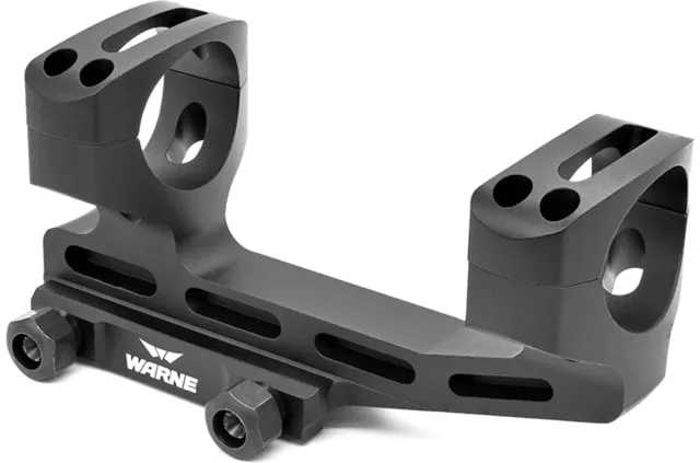 Warne 1.9 inch Super High MSR Mount 34mm High Black - Optic Mount, vista 1