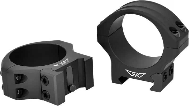 Warne 8551M HyperLite Black Aluminum 30mm Tube Maxima/Weaver/Picatinny - Optic Mount, vista 1