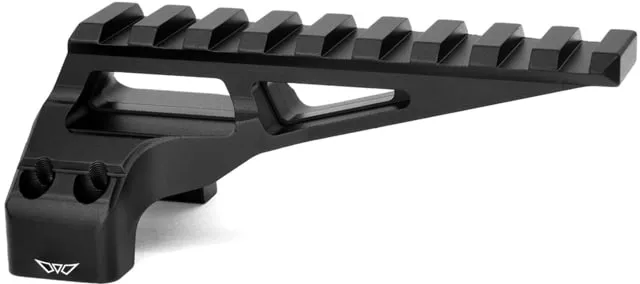 Warne Divingboard Mount Matte Black 34mm Picatinny - Optic Mount, vista 1